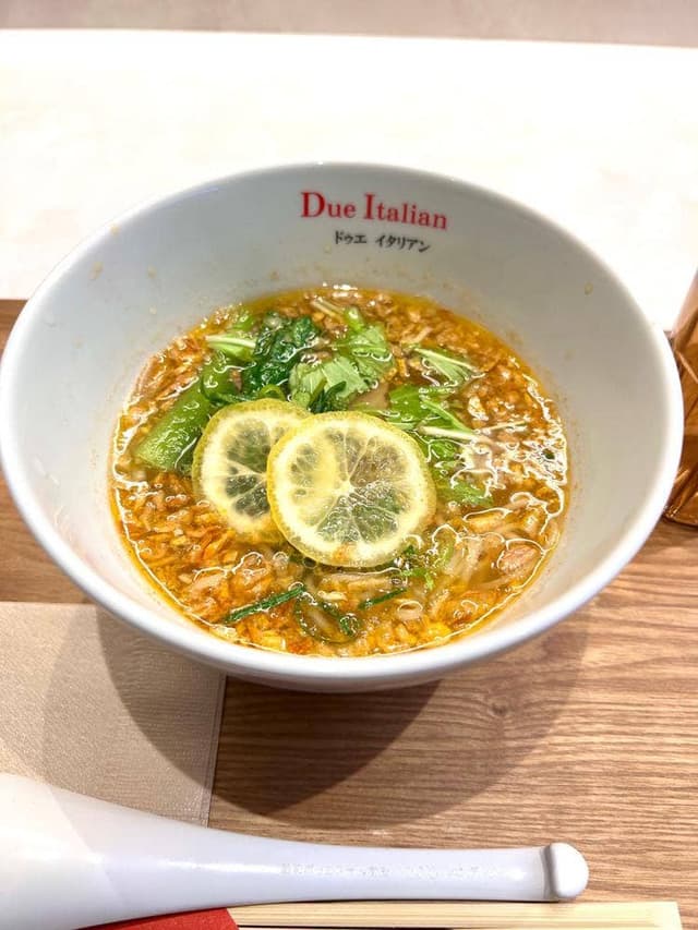 黄金の塩らぁ麺 ドゥエイタリアン 溝口 - サブ画像1