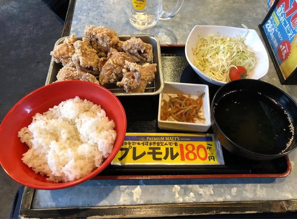 神田応援団 大分からあげと鉄板焼 勝男