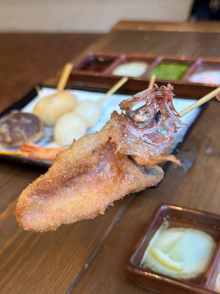 串揚げとワイン はち