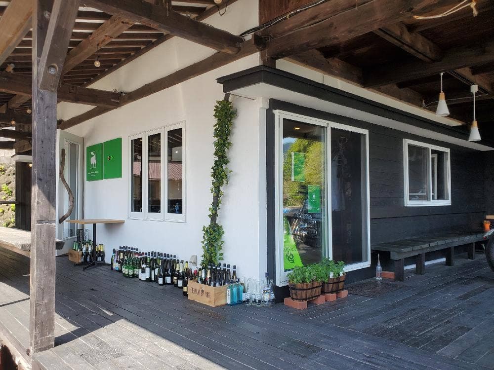 Green Metallic Terrace