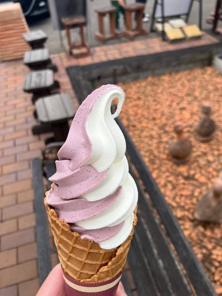 ソフトクリーム千花 カフェSENKA