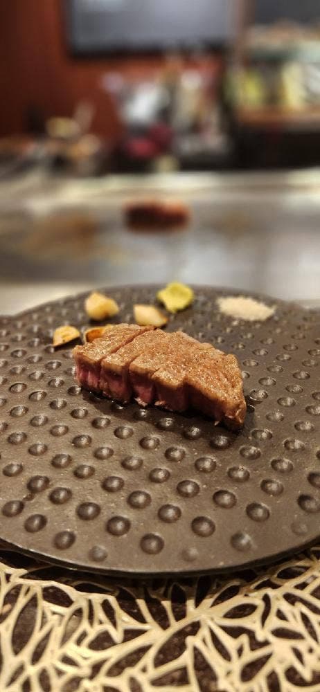 鉄板ステーキ パイナップル2