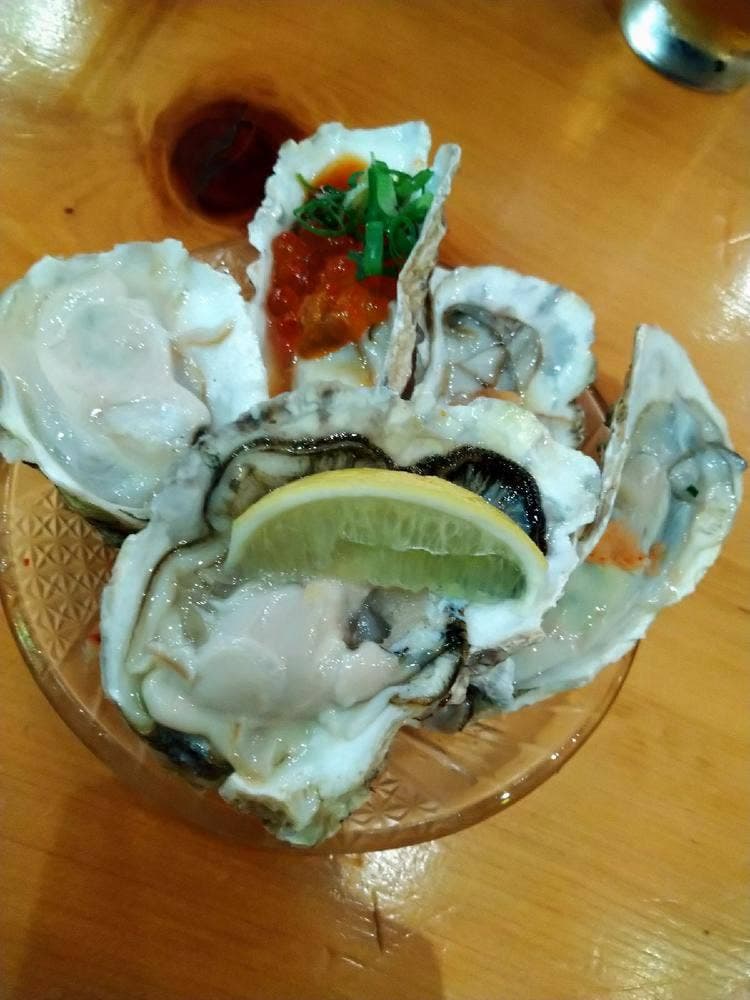 #カキもビールも生がスキ。 船橋駅前店