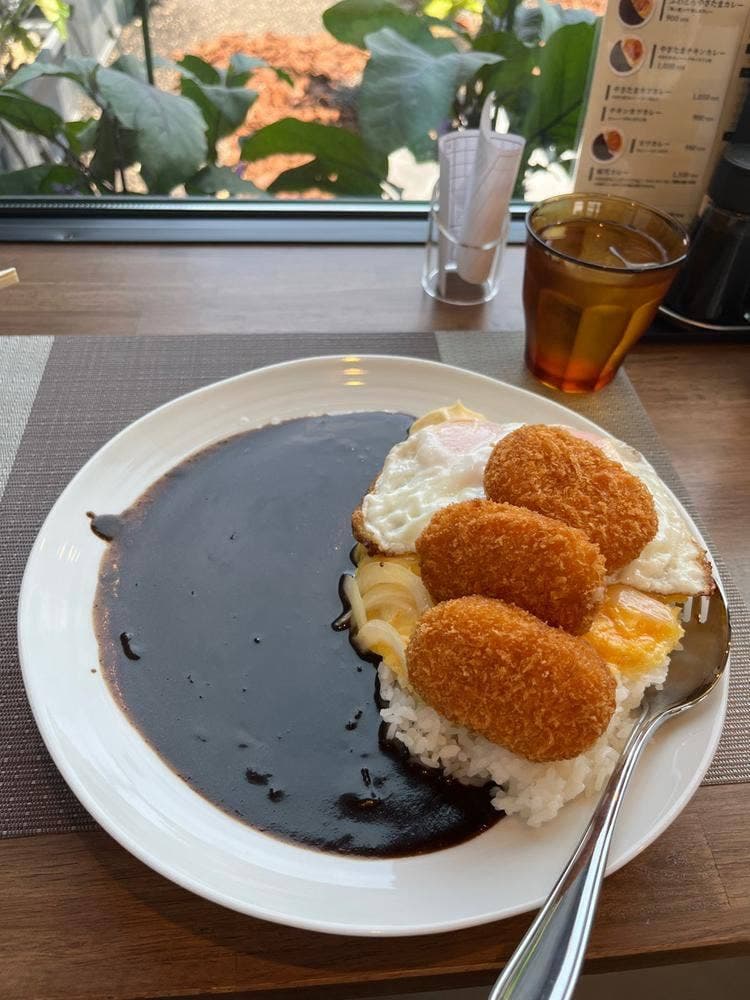 雨と雪 やさたまカレー