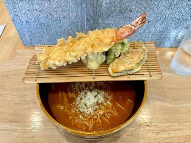 神の海老天ラーメン - サブ画像2