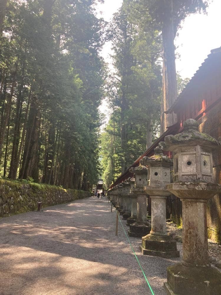 二荒山神苑 あづまや