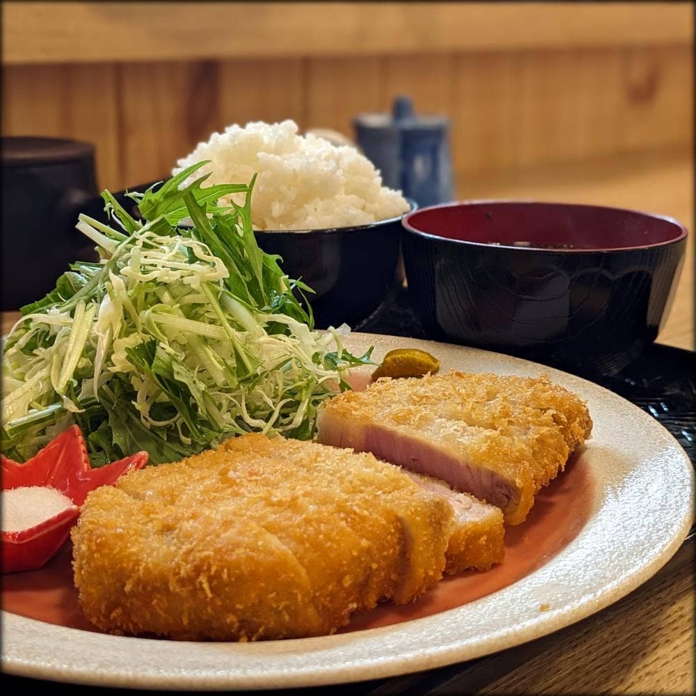 豚と魚藍カタ