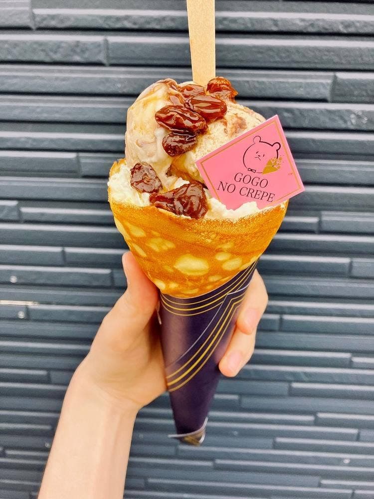 午後のクレープ