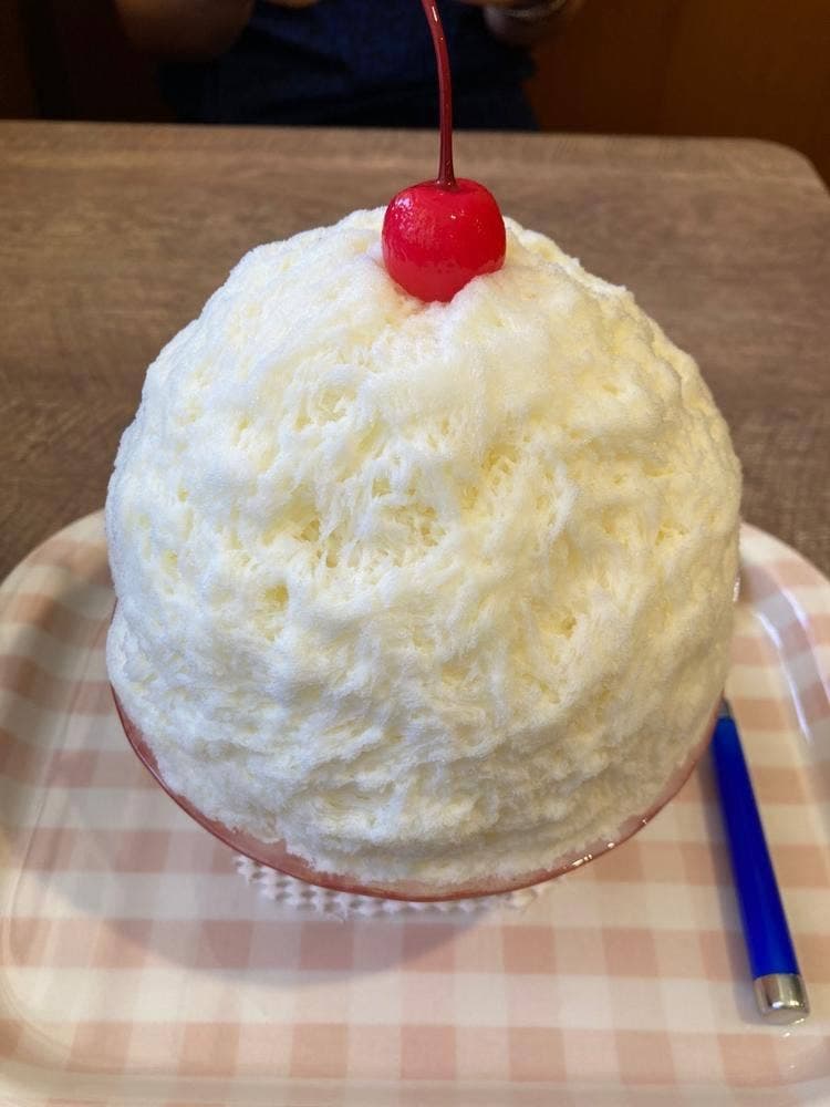 ベイサイドかき氷カフェ ミックス ミサキのシロクマ