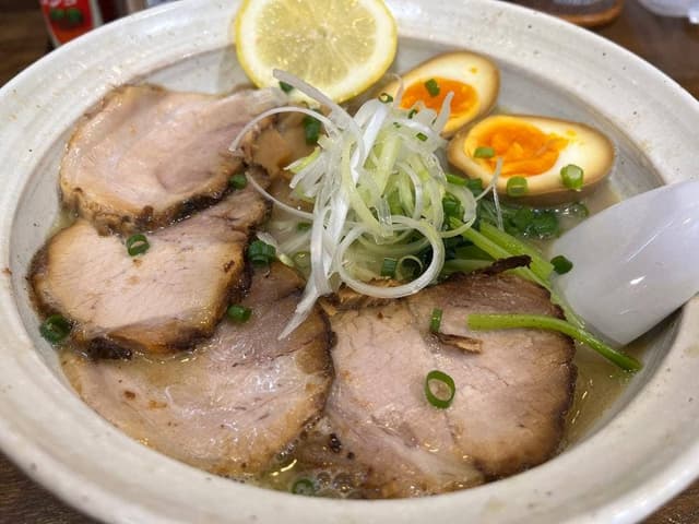 鶏白湯ラーメン大葉 - サブ画像1