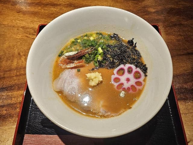 金澤濃厚甘えびラーメン 紅牡丹 - サブ画像1