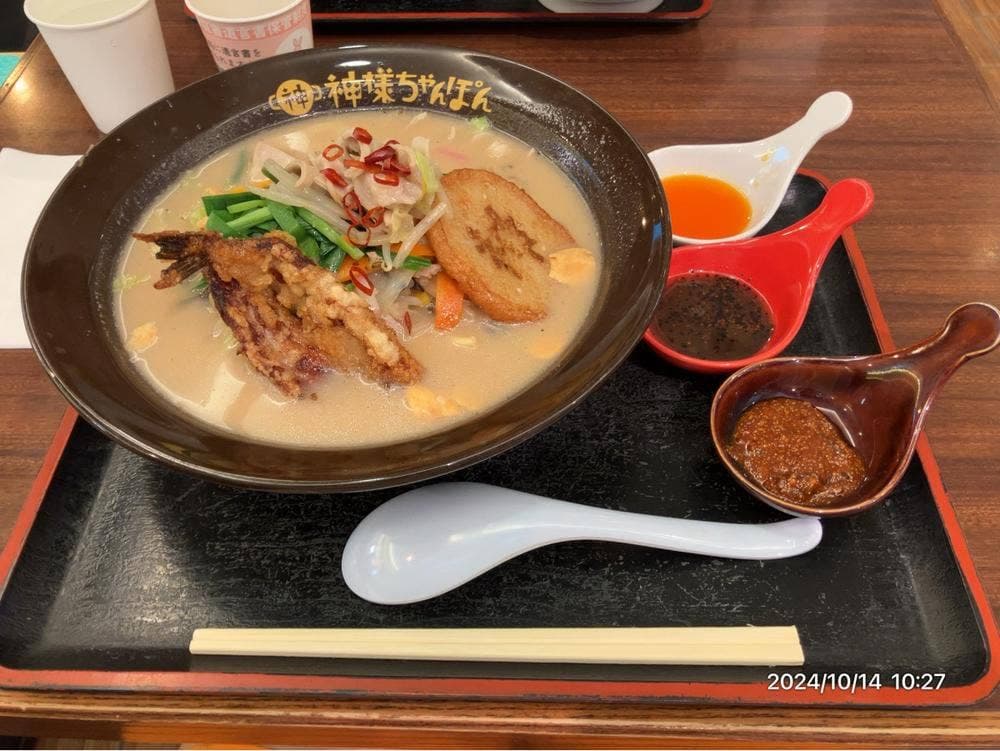 神様ちゃんぽん古賀SA上り