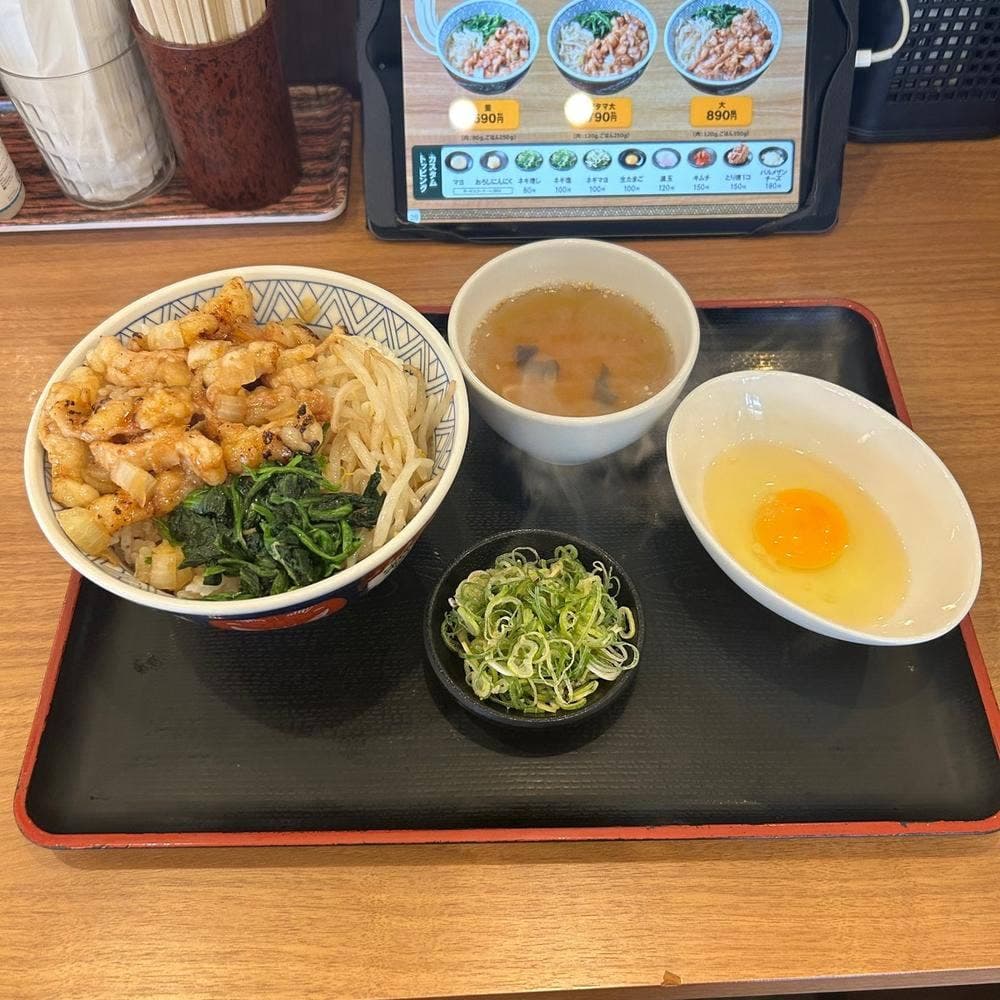 焼肉丼・旨辛うどん すみのえ食堂