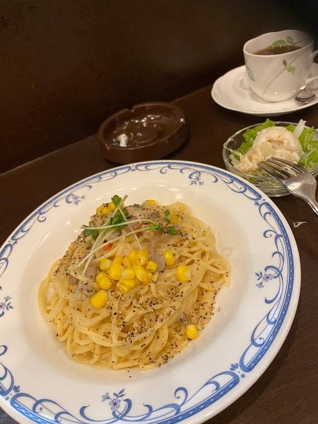 cafe terrasse シルエット - サブ画像1
