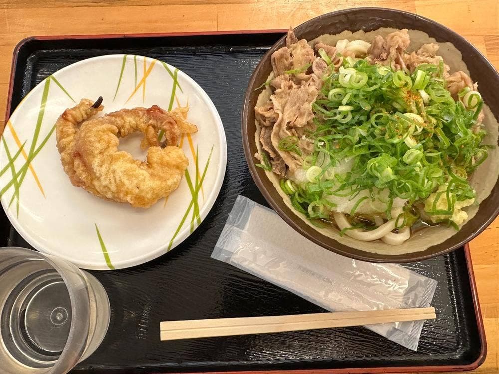 セルフうどん キリン