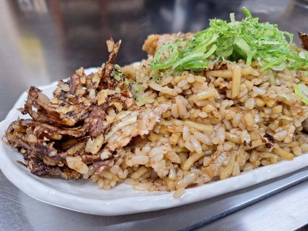 鶏モツお好み焼き 元