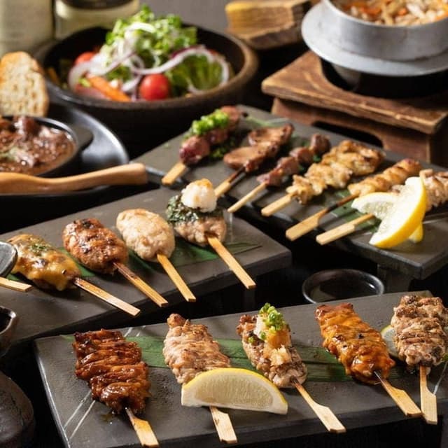 備長焼鳥 串料理 馳走別邸 大阪北掘江 - サブ画像1