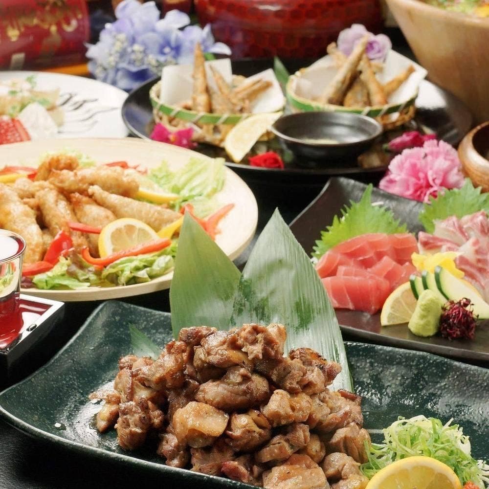個室 海鮮と産地鶏の炭火焼き うお鶏 掛川店