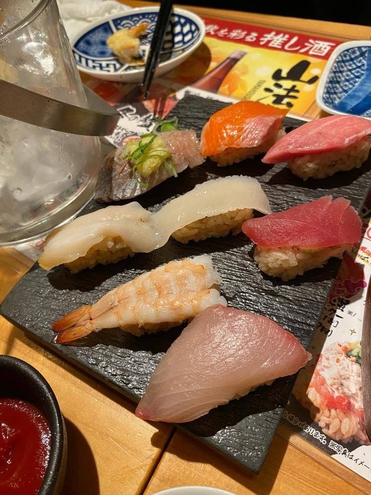 鮨 酒 肴 杉玉 西中島南方