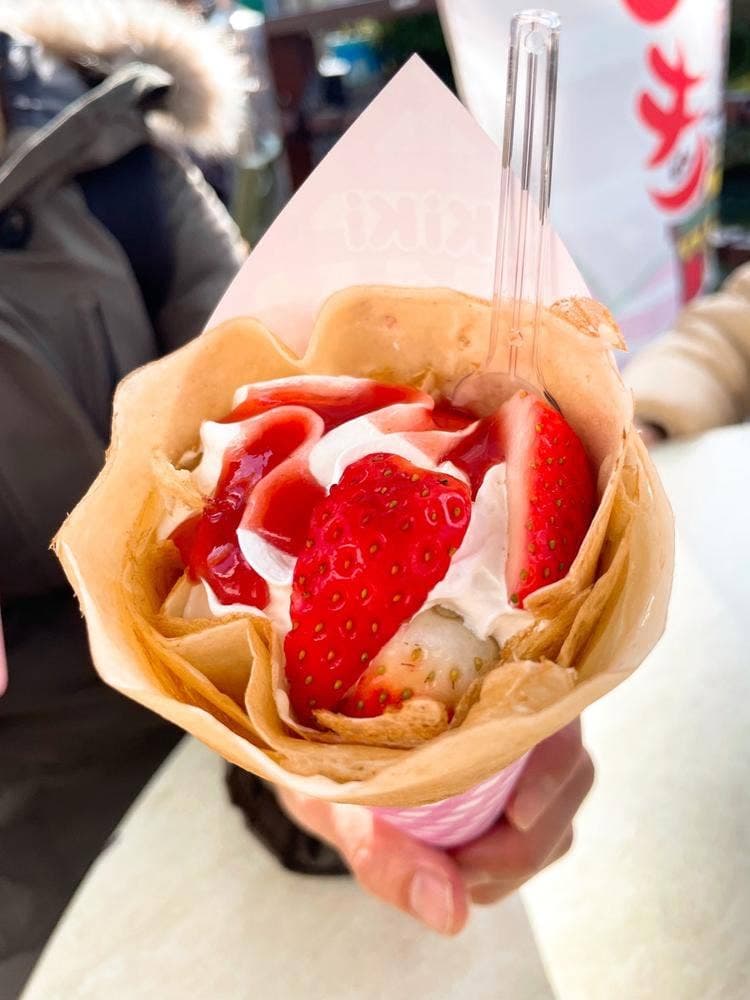 マリオンクレープ 浅草花やしき店