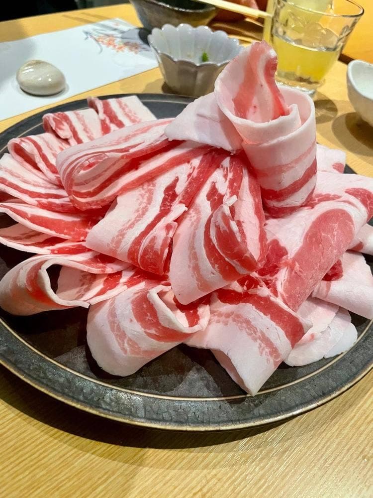 たくよし あぐー豚と島野菜しゃぶしゃぷ