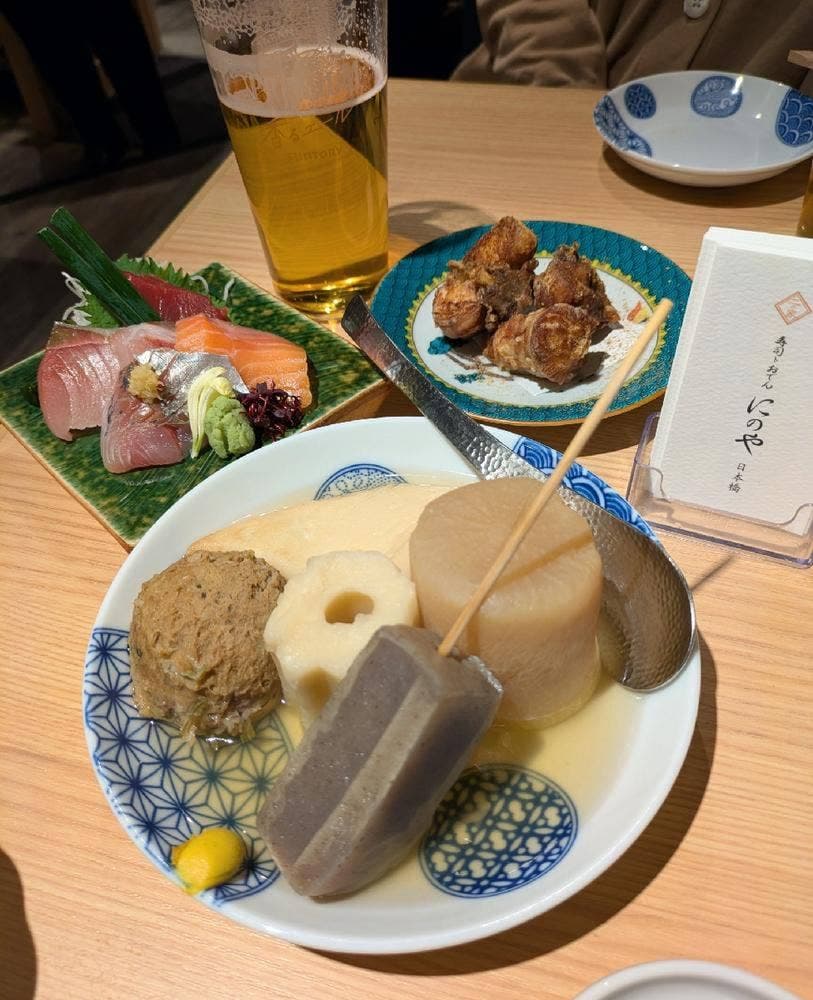 寿司トおでん にのや 日本橋店