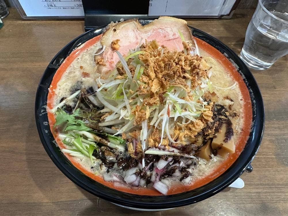 まぐろ節中華そば 温知