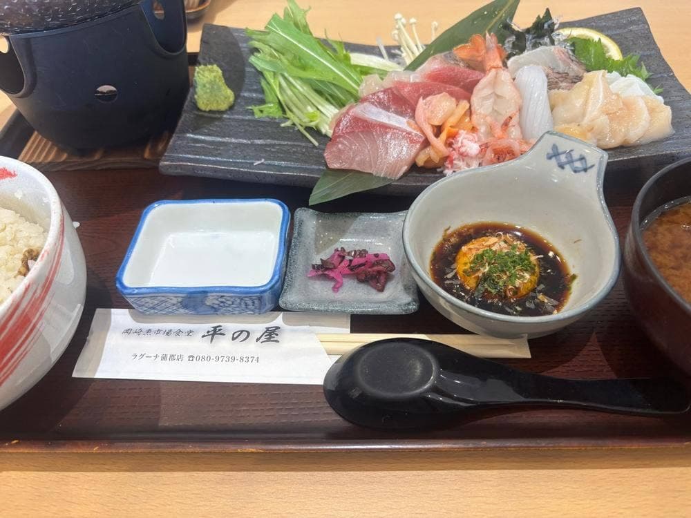 岡崎魚市場食堂 平の屋 ラグーナ蒲郡店