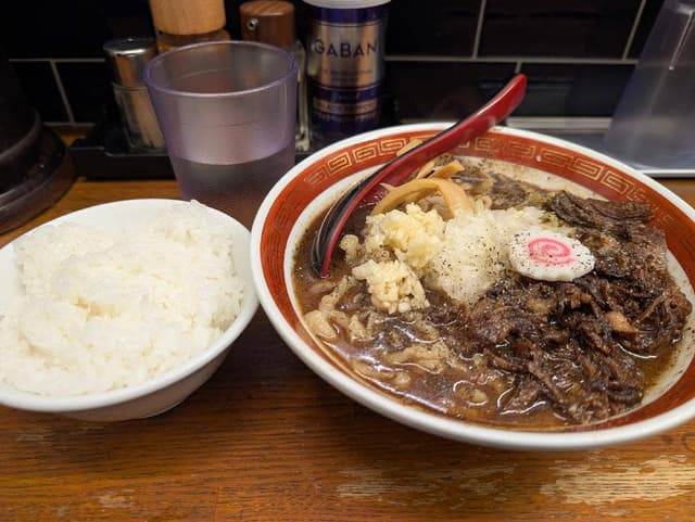 モンナカブラックラーメン 千変万化 - サブ画像3