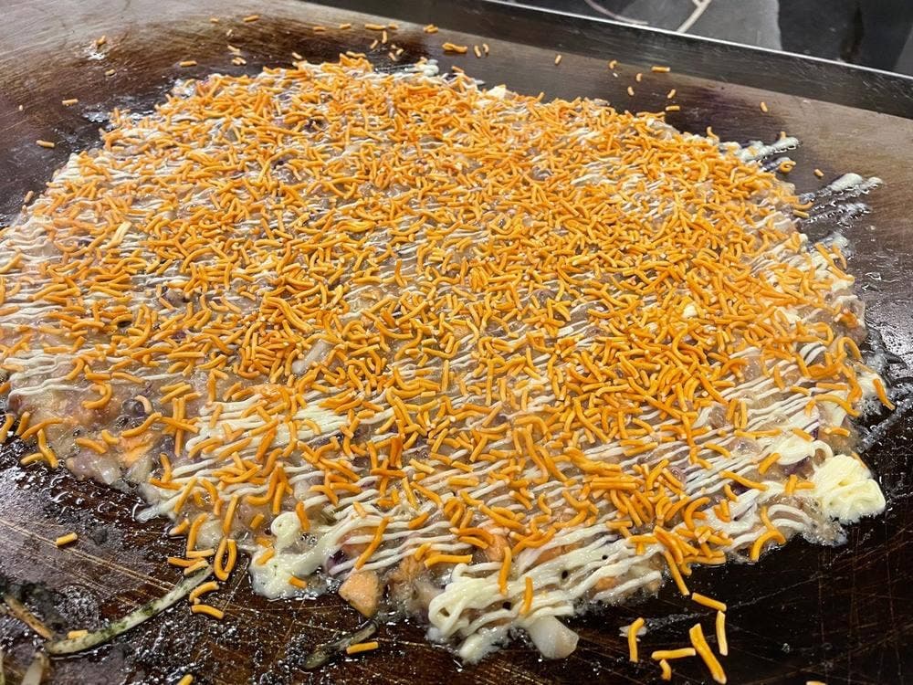 兎我野 おこげもんじゃ ラウンジ岡野