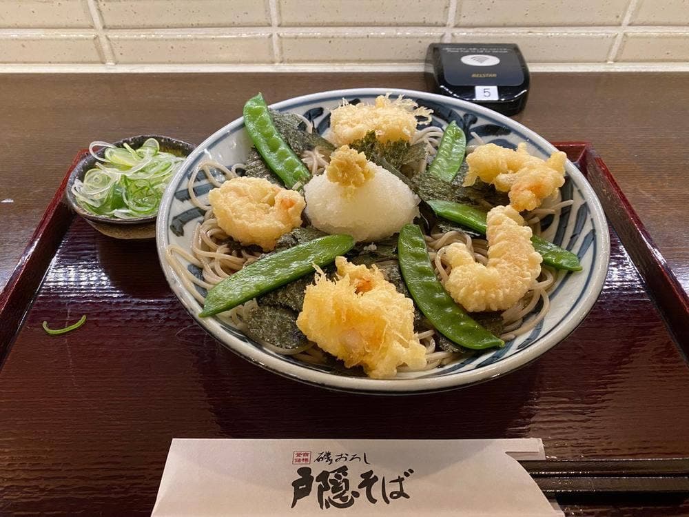 磯おろし 戸隠そば JR静岡駅店