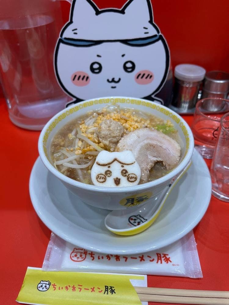 ちいかわラーメン 豚 心斎橋パルコ