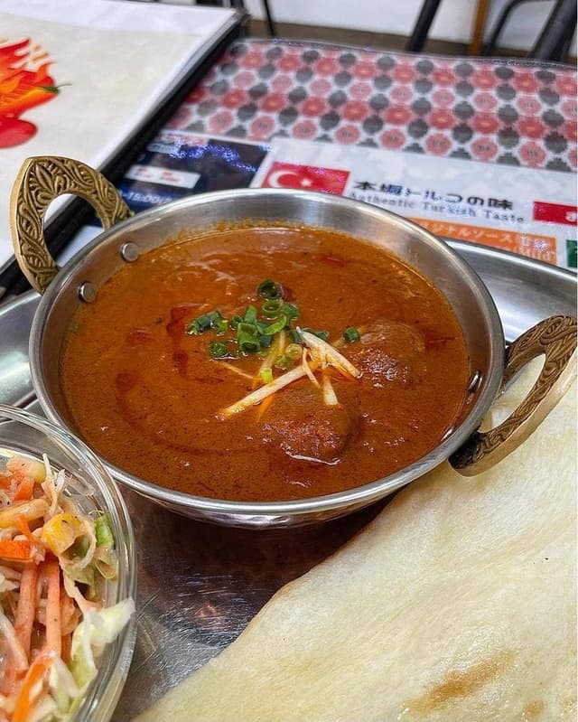 Asian Spice Curry Nan & Kebab - サブ画像1