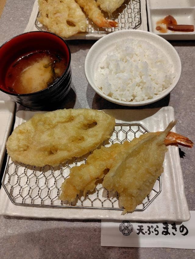 天ぷら定食 まきの イオンモール大阪ドームシティ - サブ画像1