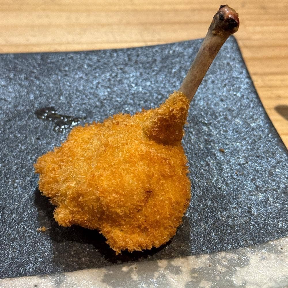 はい、串揚げです。