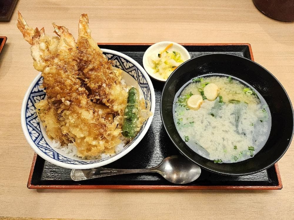 海老天丼 こし 金沢フォーラス