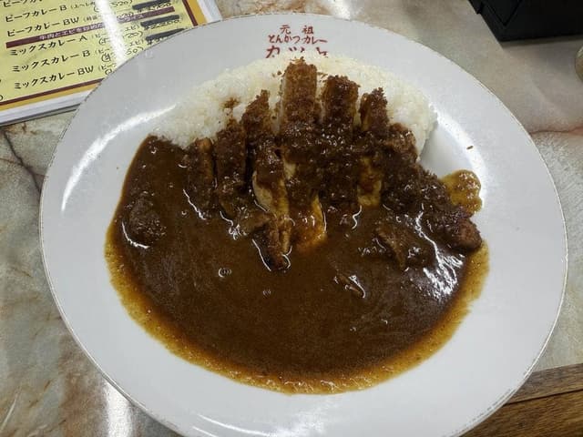 元祖とんかつカレー カツヤ - サブ画像1