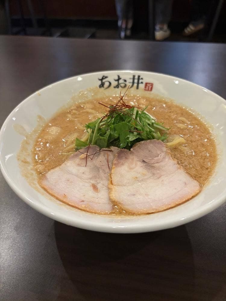 味噌ラーメン あお井