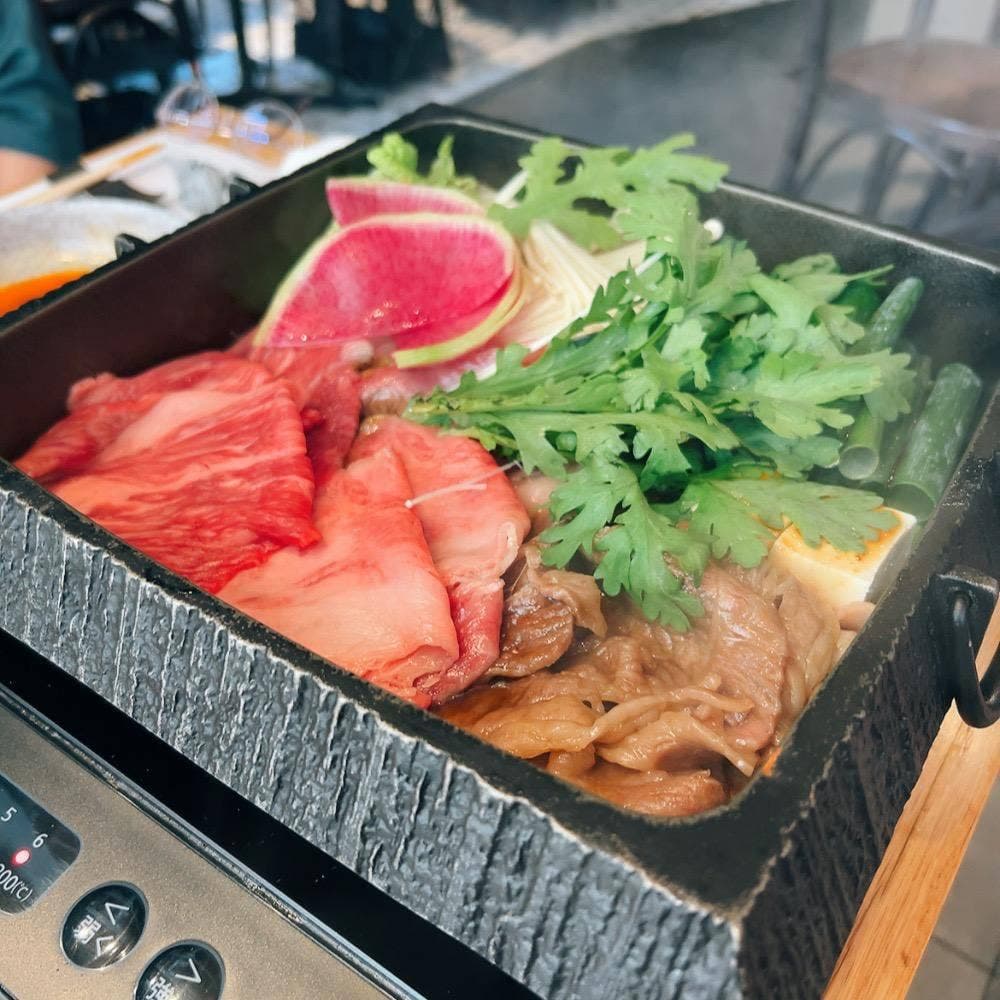 食べ放題 すき焼き十二天