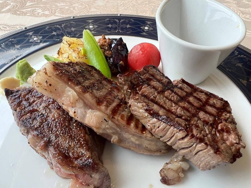 ステーキレストラン 明星 グルメプラザ金剛閣