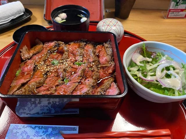 国産牛ステーキ重 ささ季 - サブ画像2