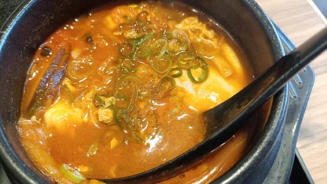 炭火のくいしんぼう 岡山豊浜店 焼肉丼とスンドゥブ - サブ画像2