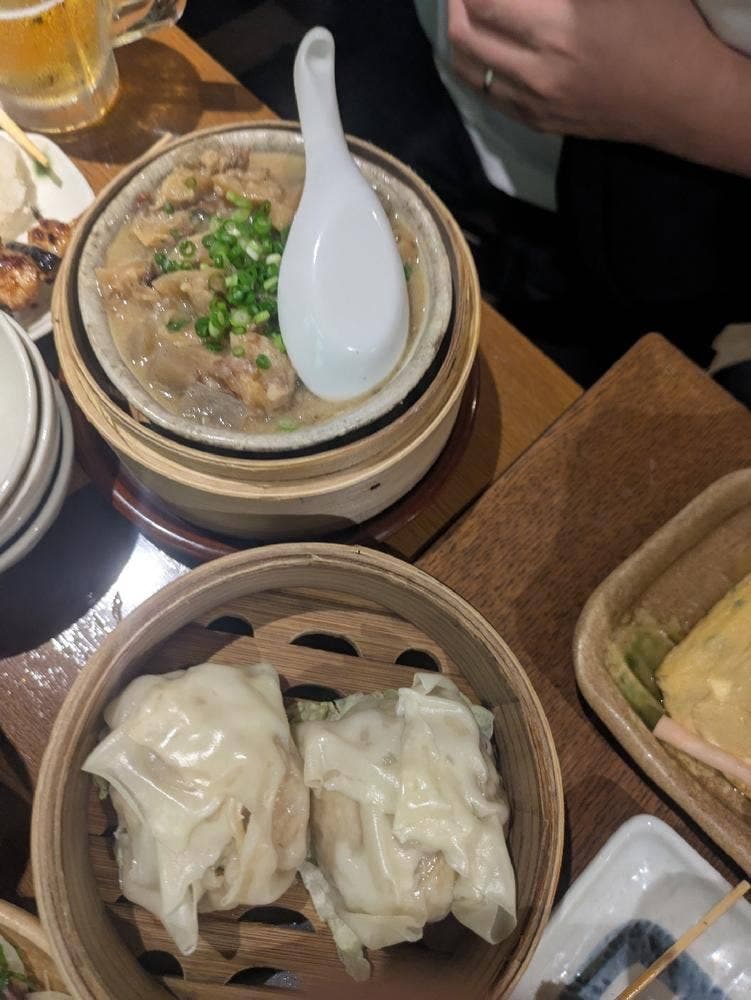 鶏皮鶏飯