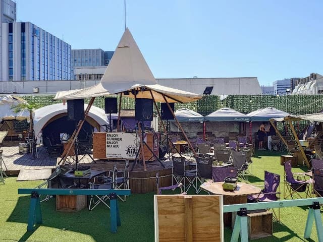 東急ビアガーデン屋上 NU AiR THE ROOF TOP of SAPPORO TOKYU dep. - サブ画像2