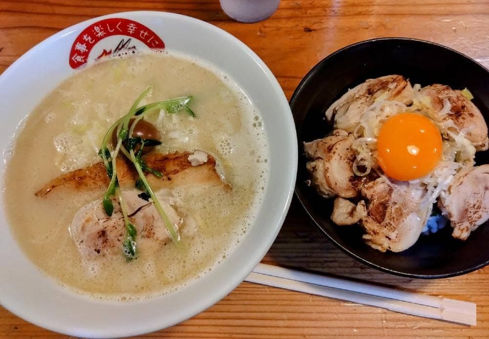 鶏白湯ラーメン 絶好鳥