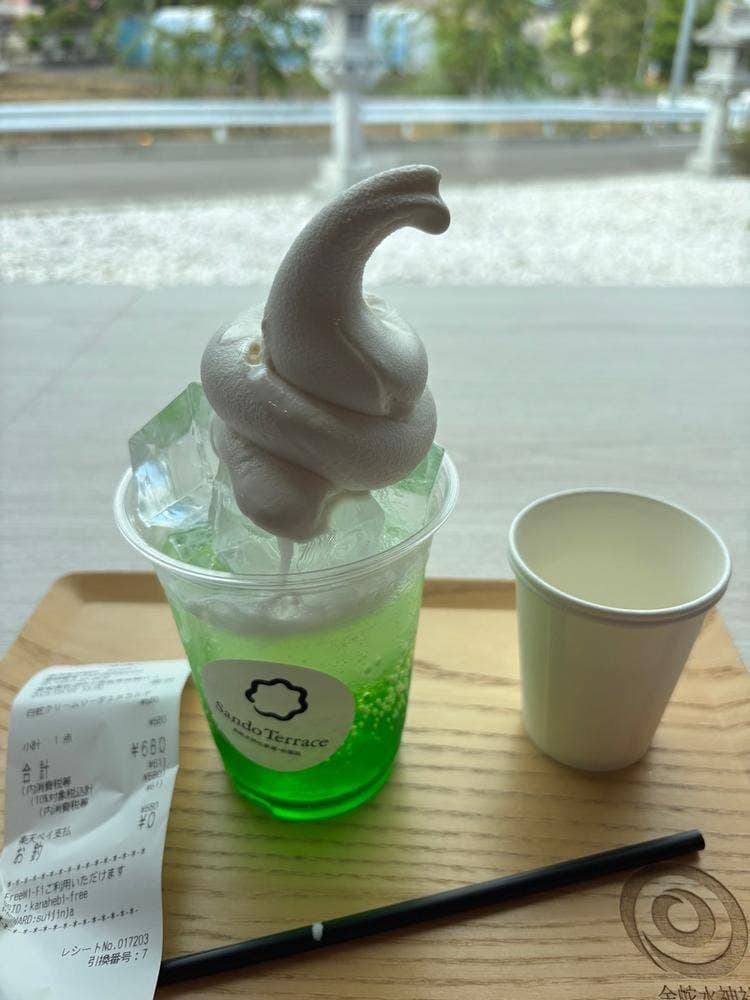 Sando Terrace 金蛇水神社参道・休憩所