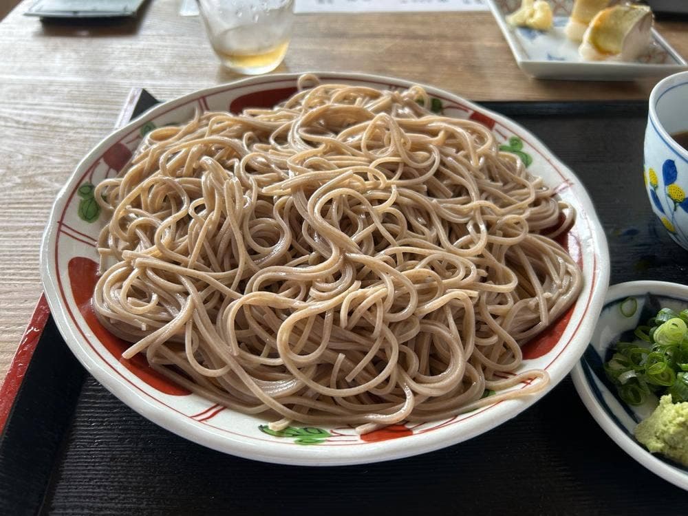 白ひげ蕎麦
