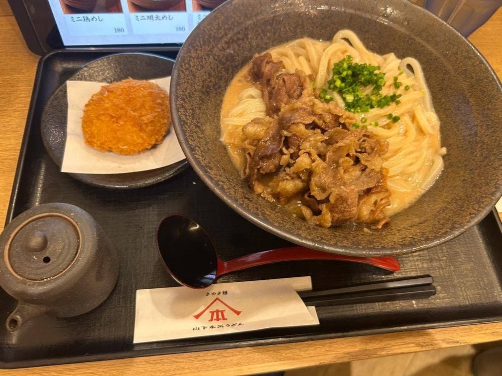 山下本気うどん 川崎銀柳街