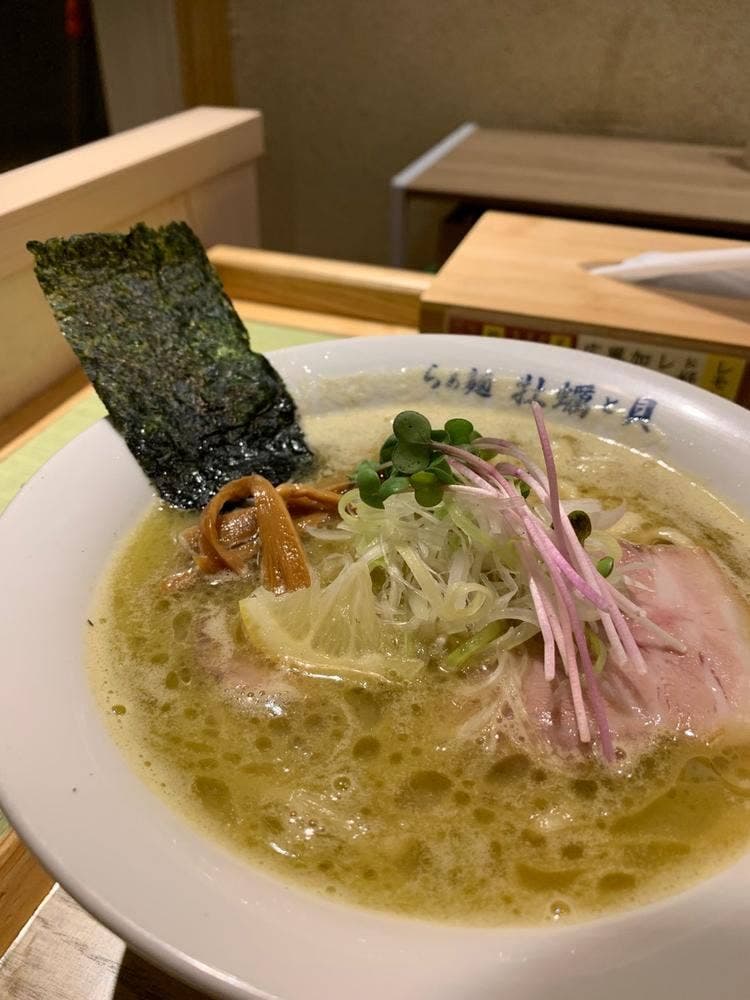 らぁ麺 牡蠣と貝