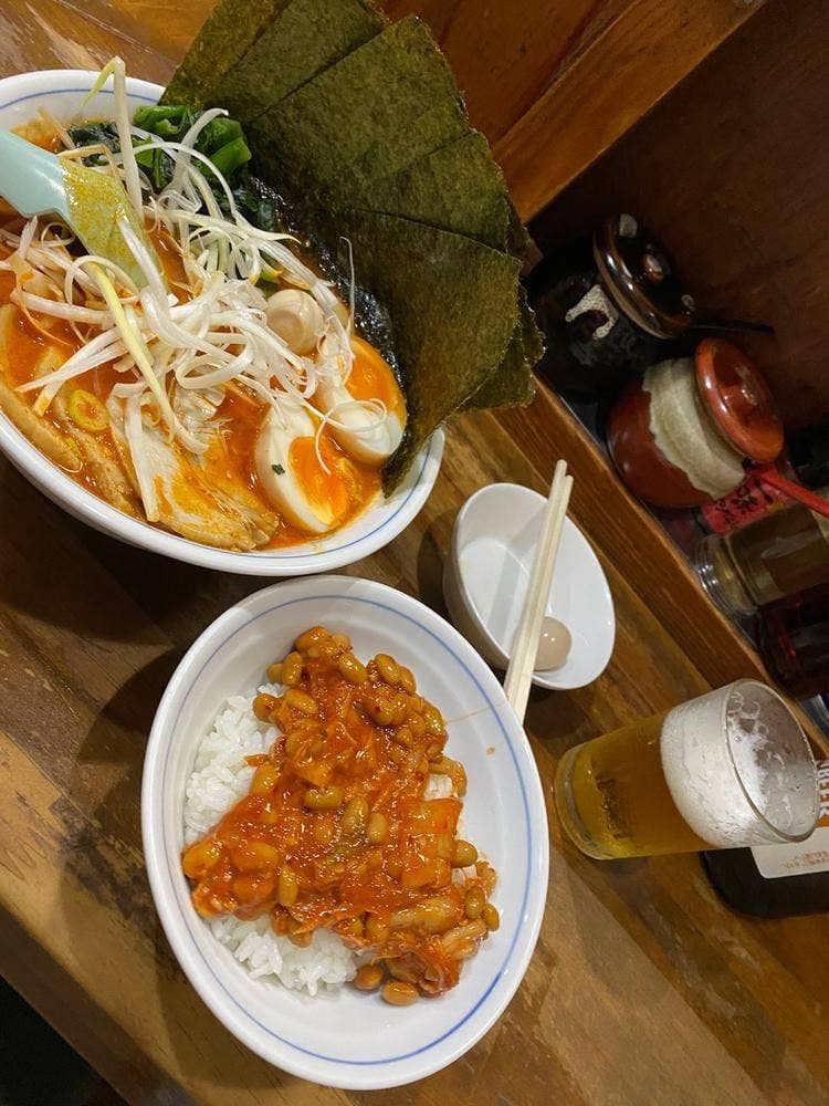 ラーメン 精一杯